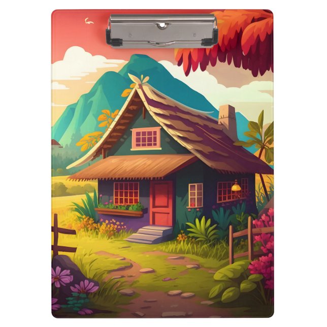 Philippine Traditional House-36543 Clipboard (Front)