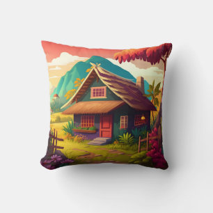 Philippine Traditional House-36543 Cushion
