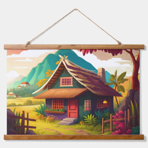 Philippine Traditional House-36543 Hanging Tapestry