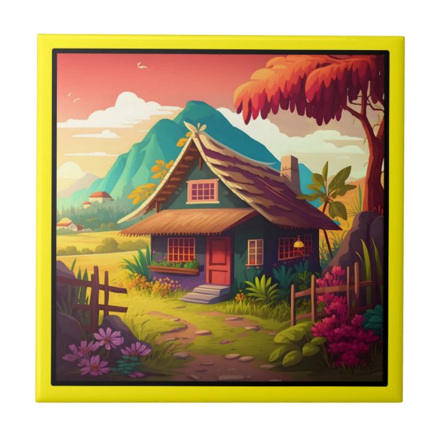 Philippine Traditional House-36543 Tile (Front)