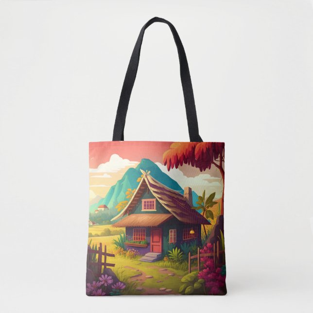 Philippine Traditional House-36543 Tote Bag (Front)