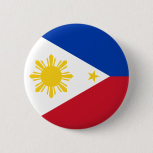 philippines 6 cm round badge