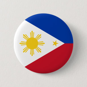 Philippines 6 Cm Round Badge