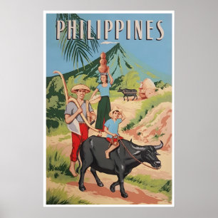 Philippines Art Travel Poster Filipino Print