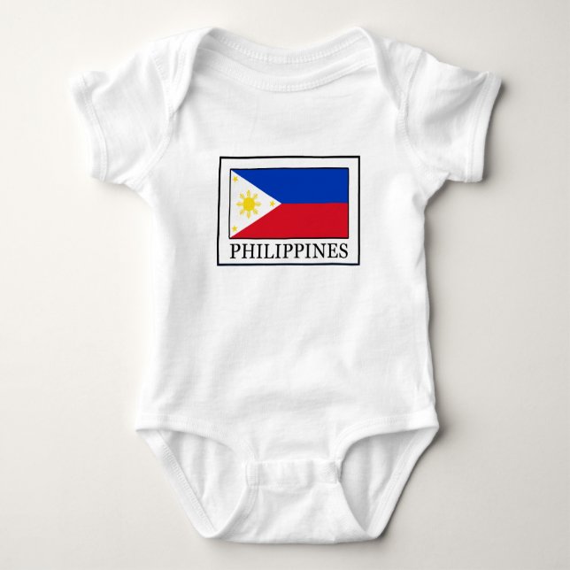 Philippines Baby Bodysuit (Front)