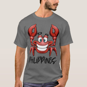 Philippines Beach Family Vacation Group Trip Crab T-Shirt