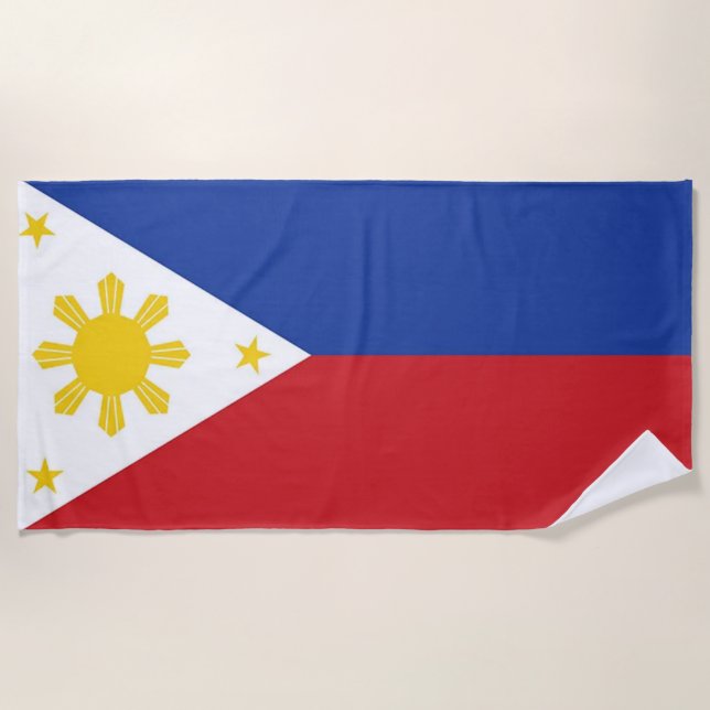 Philippines Beach Towel (Front)