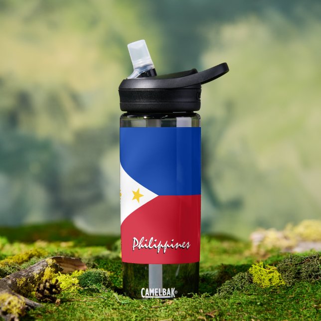 Philippines bottle, patriotic Philippine Flag Water Bottle (Outdoor)