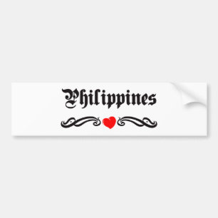Philippines Bumper Sticker