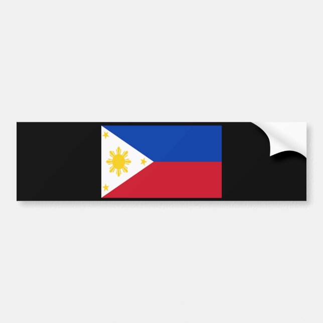 PHILIPPINES BUMPER STICKER (Front)