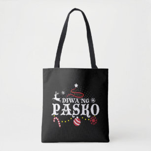 Philippines Christmas Tagalog - Diwa ng Pasko Tote Bag