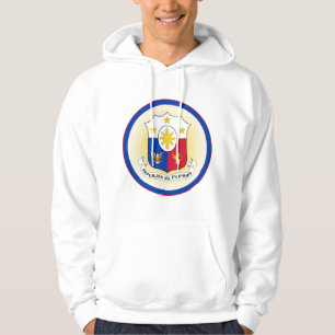 Philippines Coat of Arms Circle Shape Hoodie