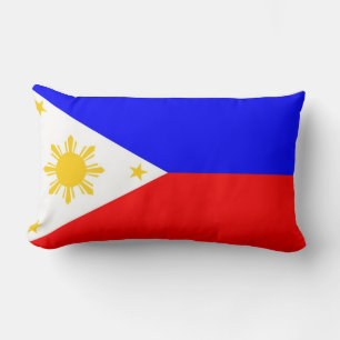 philippines country flag pillow