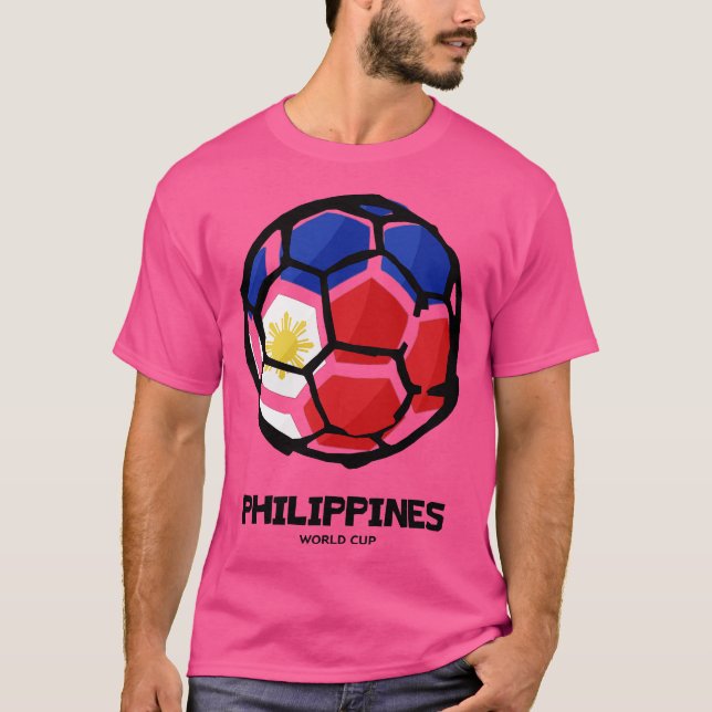 Philippines Country Flag T-Shirt (Front)