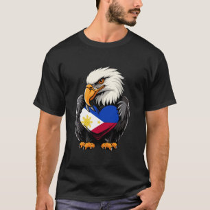 Philippines Eagle Filipino Roots Pinoy Pilipinas P T-Shirt
