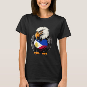 Philippines Eagle Filipino Roots Pinoy Pilipinas P T-Shirt
