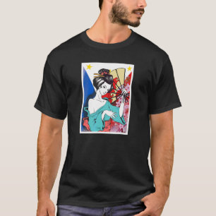 Philippines Filipina Japanese Japan Japino Flag Gi T-Shirt