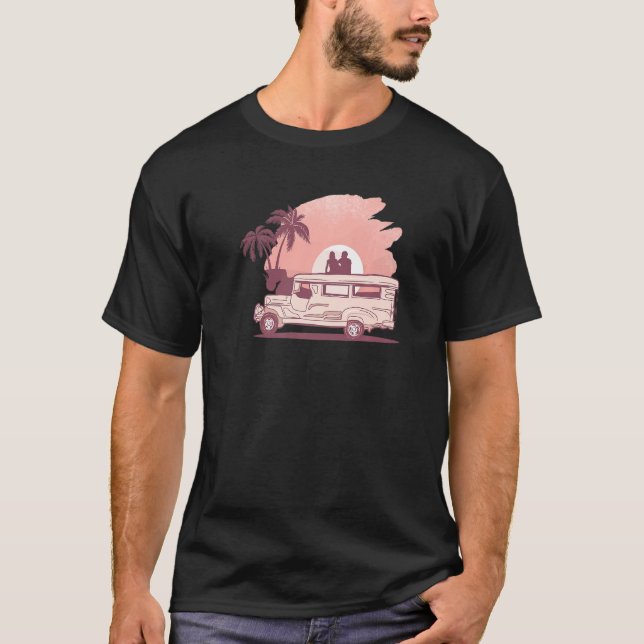 Philippines Filipino Bus Transportation Car Mabuha T-Shirt (Front)
