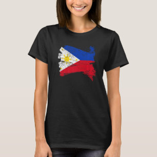 Philippines Filipino Flag Pinoy Pinay Manila Fan L T-Shirt