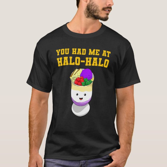 Philippines Filipino Halo Sweet Dessert Candy Ice  T-Shirt (Front)