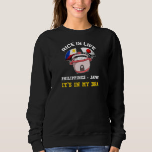 Philippines Filipino Japanese Japan Japino Mixed D Sweatshirt