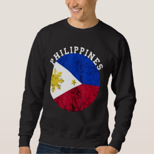 Philippines Filipino Pride Philippine Flag Proud P Sweatshirt
