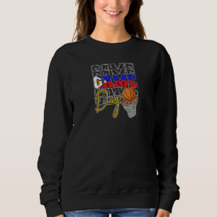 Philippines Filipino Sport Basketball Basket Ball  Sweatshirt