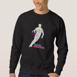 Philippines Filipino Sport Basketball Basket Ball  Sweatshirt