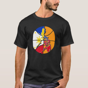 Philippines Filipino Sport Basketball Basket Ball T-Shirt