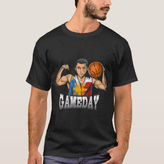 Philippines Filipino Sport Basketball Basket Ball  T-Shirt