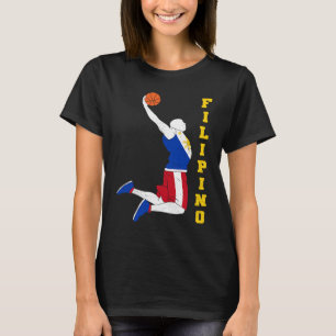 Philippines Filipino Sport Basketball Basket Ball T-Shirt