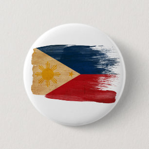 Philippines Flag 6 Cm Round Badge