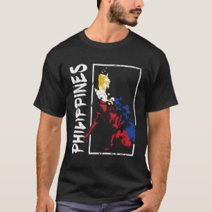Philippines Flag And Filipino Pride Gift Design Id T-Shirt