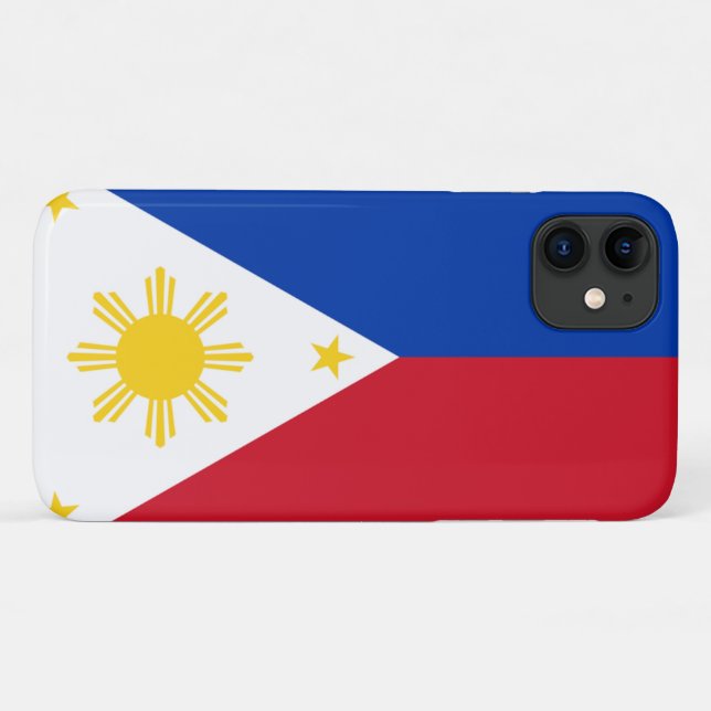 Philippines flag Case-Mate iPhone case (Back (Horizontal))