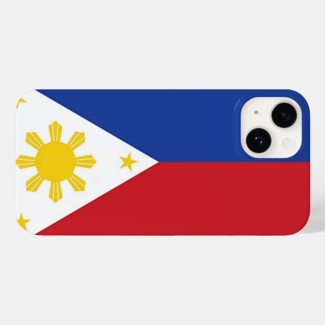 Philippines flag Case-Mate iPhone case (Back (Horizontal))