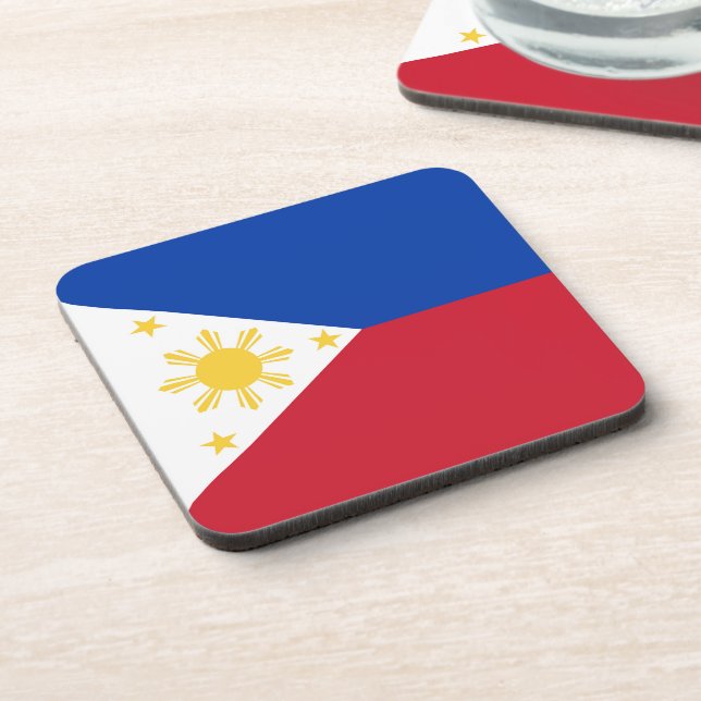 Philippines flag coaster (Left Side)