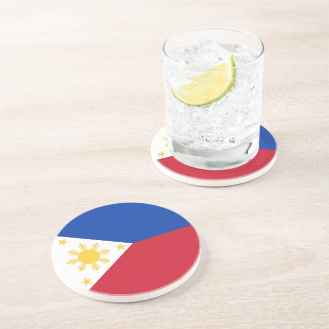 Philippines flag coaster (Side)