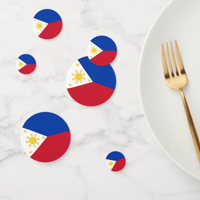 Philippines flag confetti (Group)