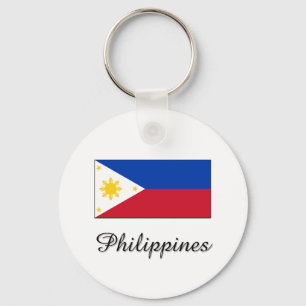 Philippines Flag Design Key Ring