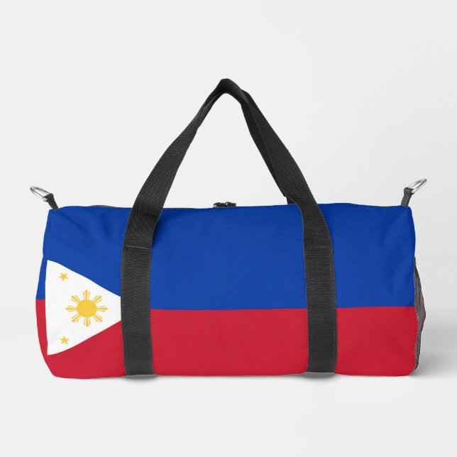 Philippines flag duffle bag (Front)