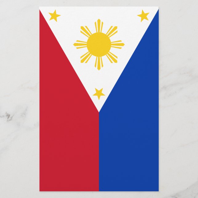Philippines Flag Filipino Flag Flyer (Front)