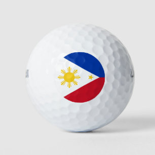 Philippines Flag Filipino Flag Golf Balls