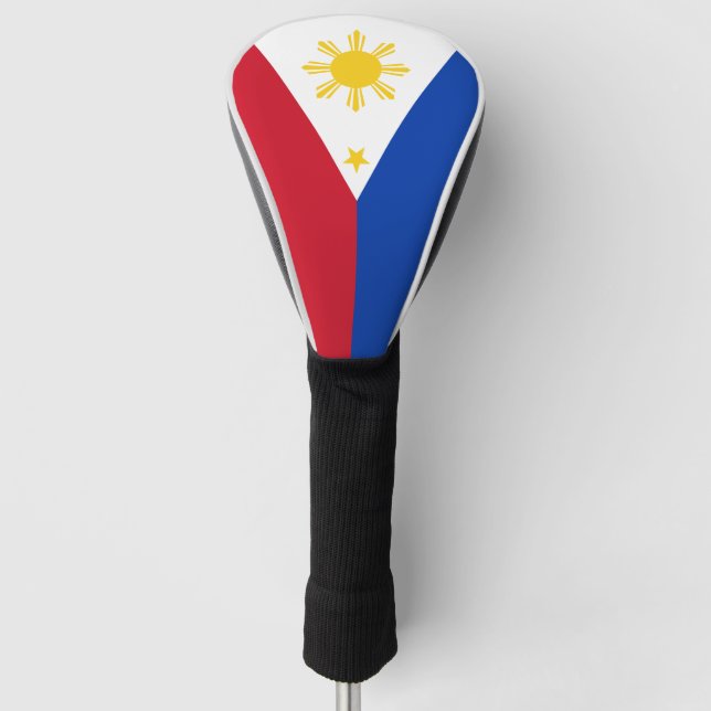 Philippines Flag Filipino Flag Golf Head Cover (Front)