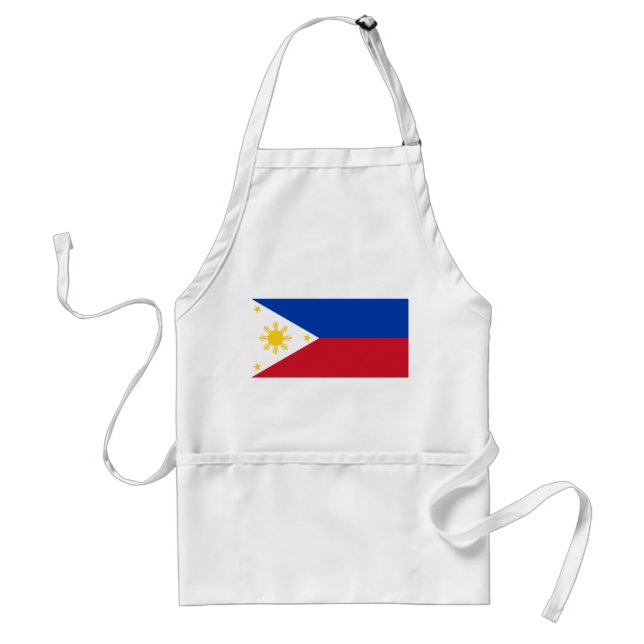 Philippines Flag Filipino Flag Standard Apron (Front)