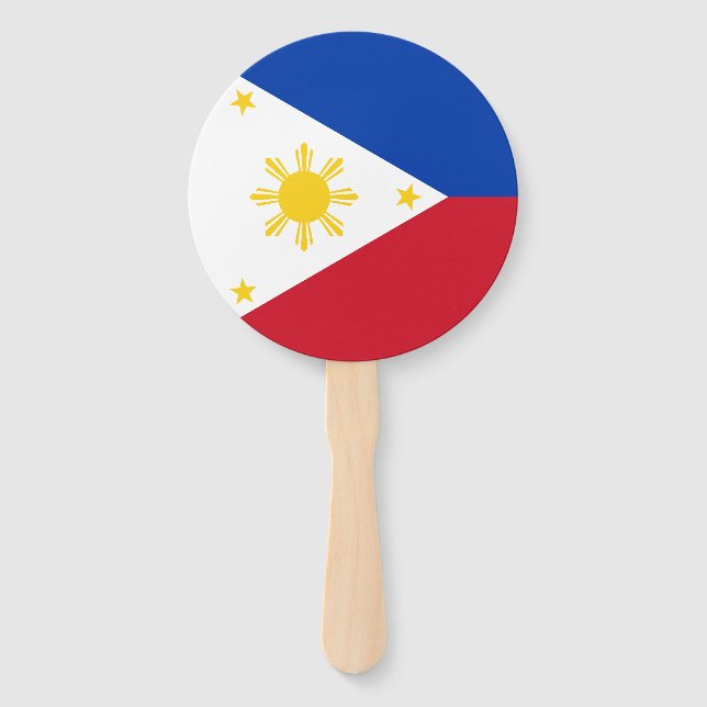 Philippines Flag Hand Fan (Front)
