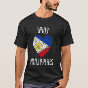 Philippines Flag Heart Imus City T-Shirt
