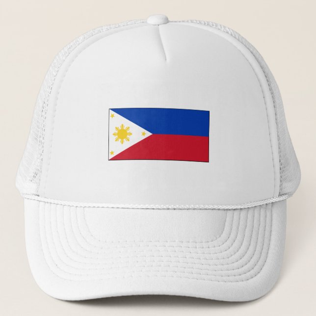 Philippines FLAG International Trucker Hat (Front)
