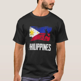 Philippines Flag Jersey Philippine Soccer Team Phi T-Shirt