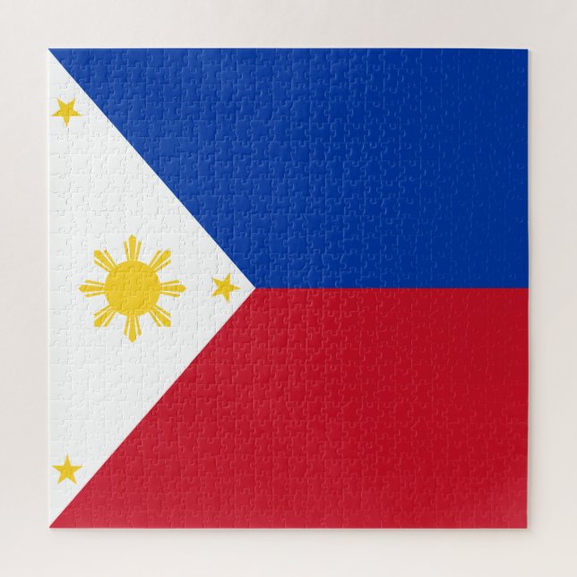 Philippines Flag Jigsaw Puzzle (Vertical)