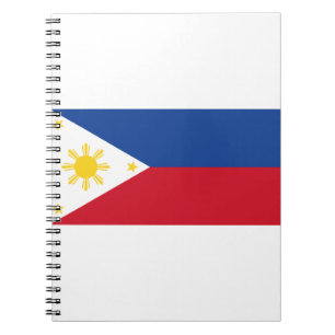 Philippines Flag Notebook